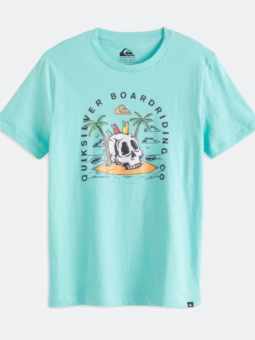 Quiksilver Boy’s Graphic Skull Surf T-Shirt Size 14/16